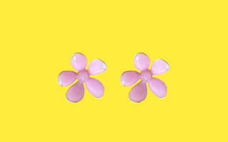 Exploring-Handcrafted-Flower-Earrings Pretty Weird