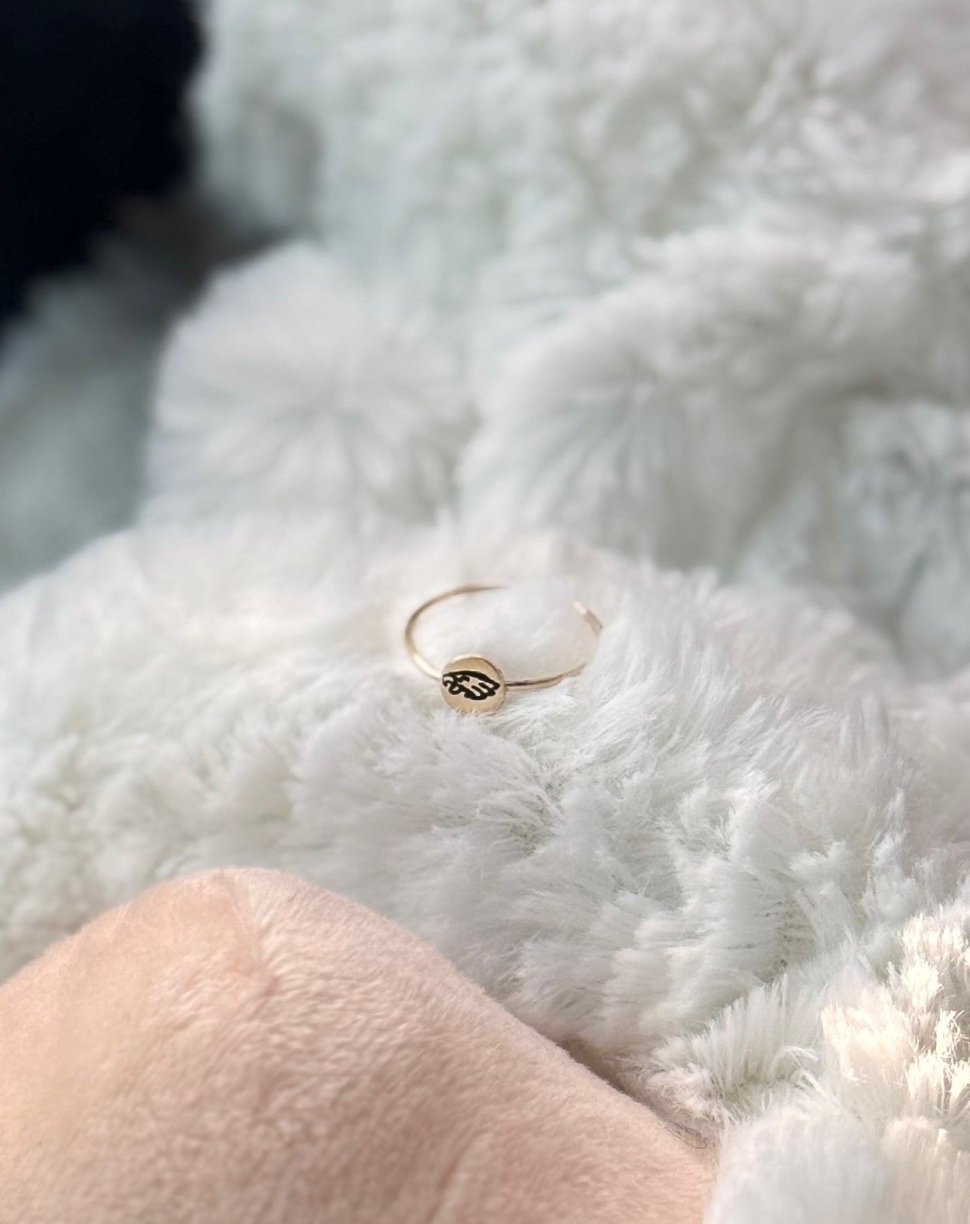 Eagles Jewelry Set – 14K Gold Filled Hoop Earrings & Custom Ring | Hand Engraved Philadelphia Eagles Gift Pretty Weird