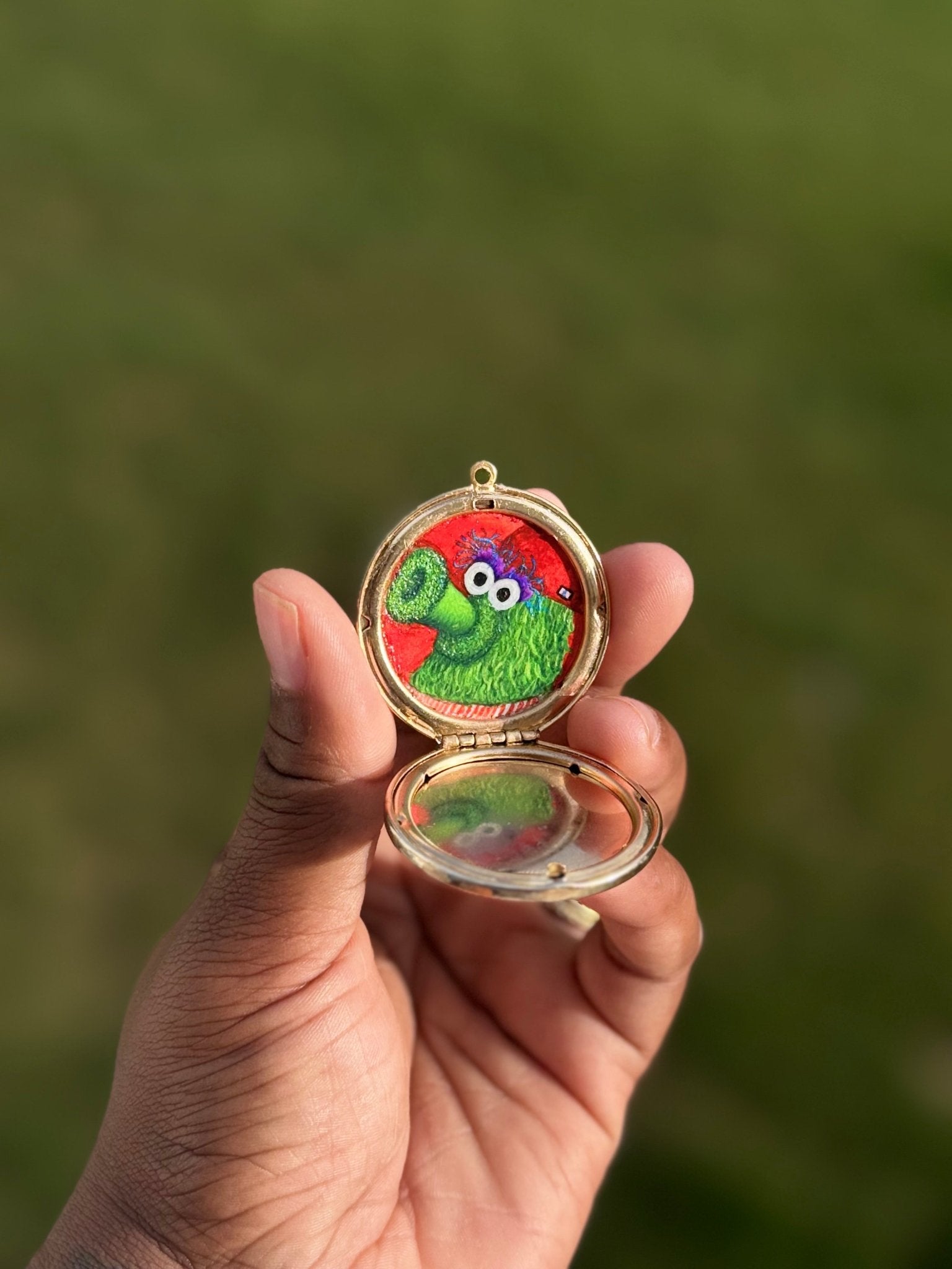 Phanatic Locket – Hand-Painted Philly Keepsake (Limited Edition)