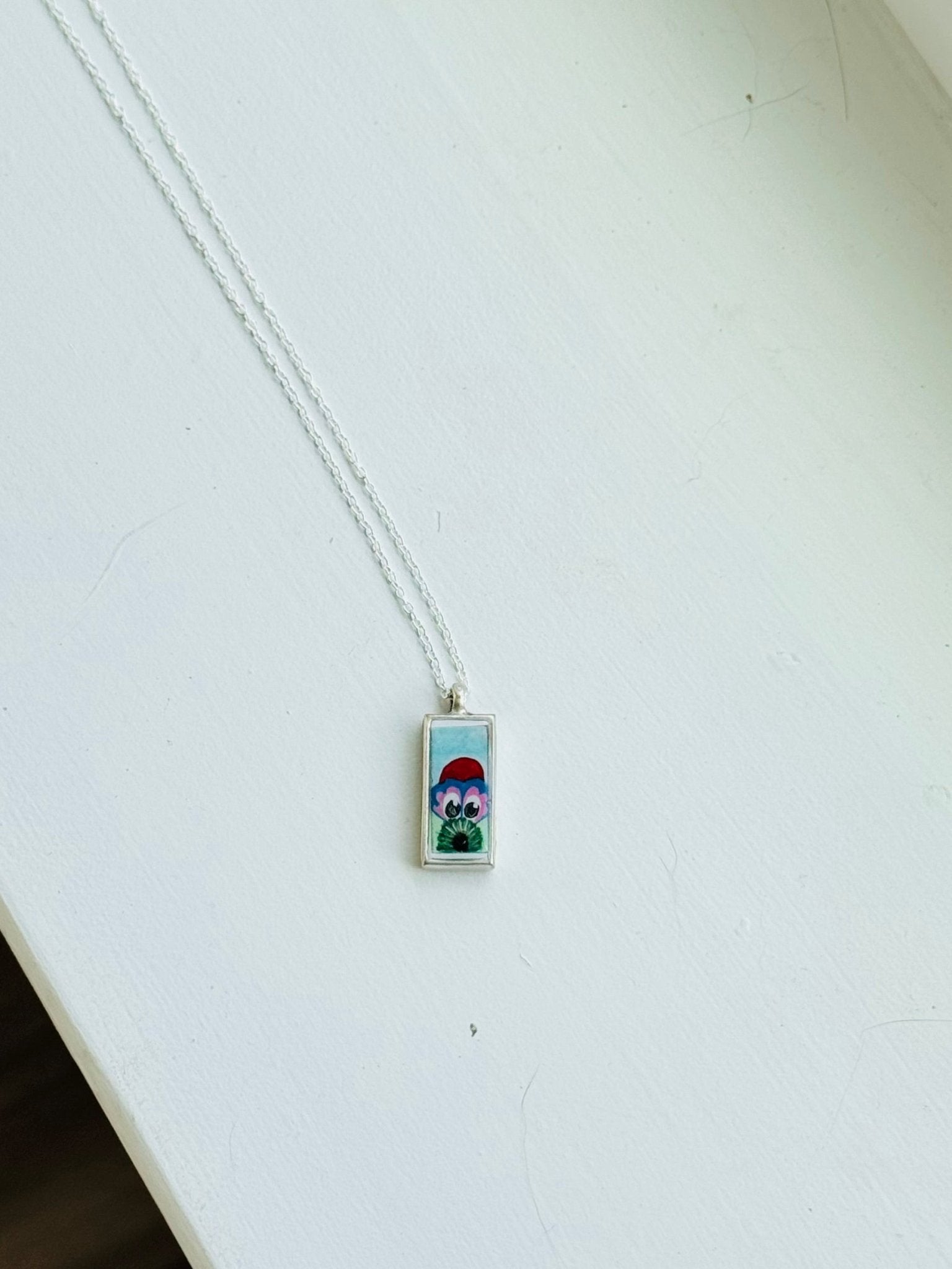 Hand-Painted Phanatic Pendant - Medium Size