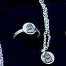 Gritty Sterling Silver Ring and Necklace Bundle | Hand Soldered Triband Ring and Engraved Necklace Pretty Weird