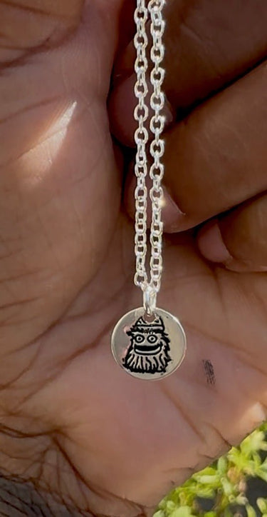Gritty Sterling Silver Ring and Necklace Bundle | Hand Soldered Triband Ring and Engraved Necklace Pretty Weird