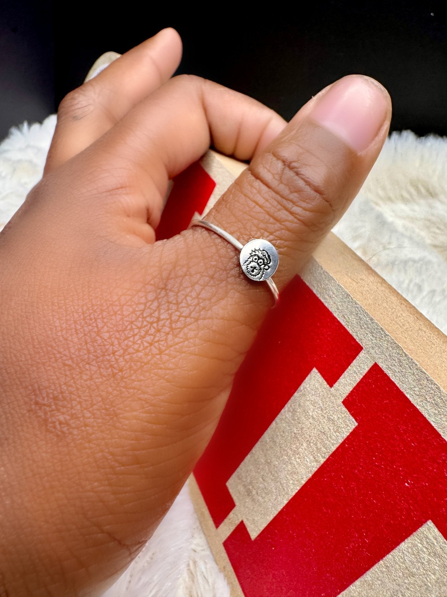 Adjustable Phillies Phanatic Ring | Handmade Sterling Silver