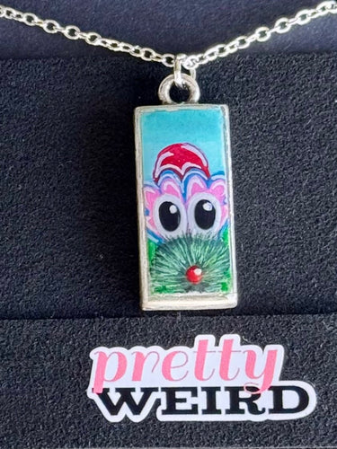 Hand-Painted Phanatic Pendant - Medium Size Pretty Weird