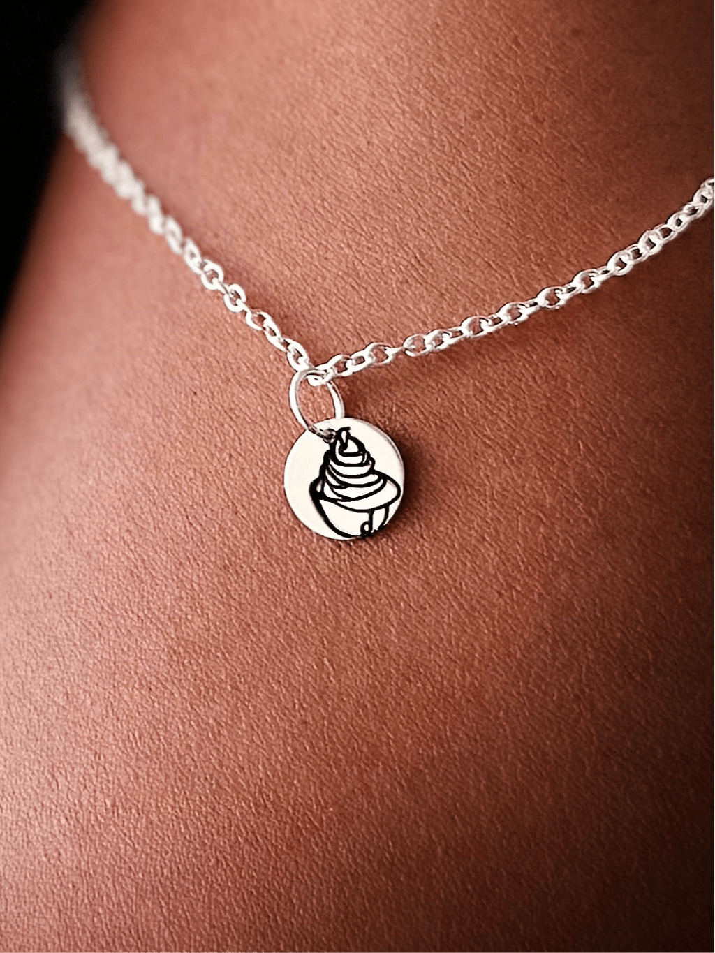 Sterling Silver Phillies Helmet Ice Cream Pendant Necklace – Limited Stock