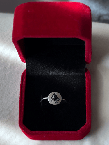 New Limited Edition Phillies Ice Cream Helmet Ring – 8mm Sterling Silver Pretty Weird