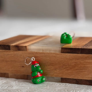 Phillie Phanatic Gummy Bear Earrings - Pretty Weird