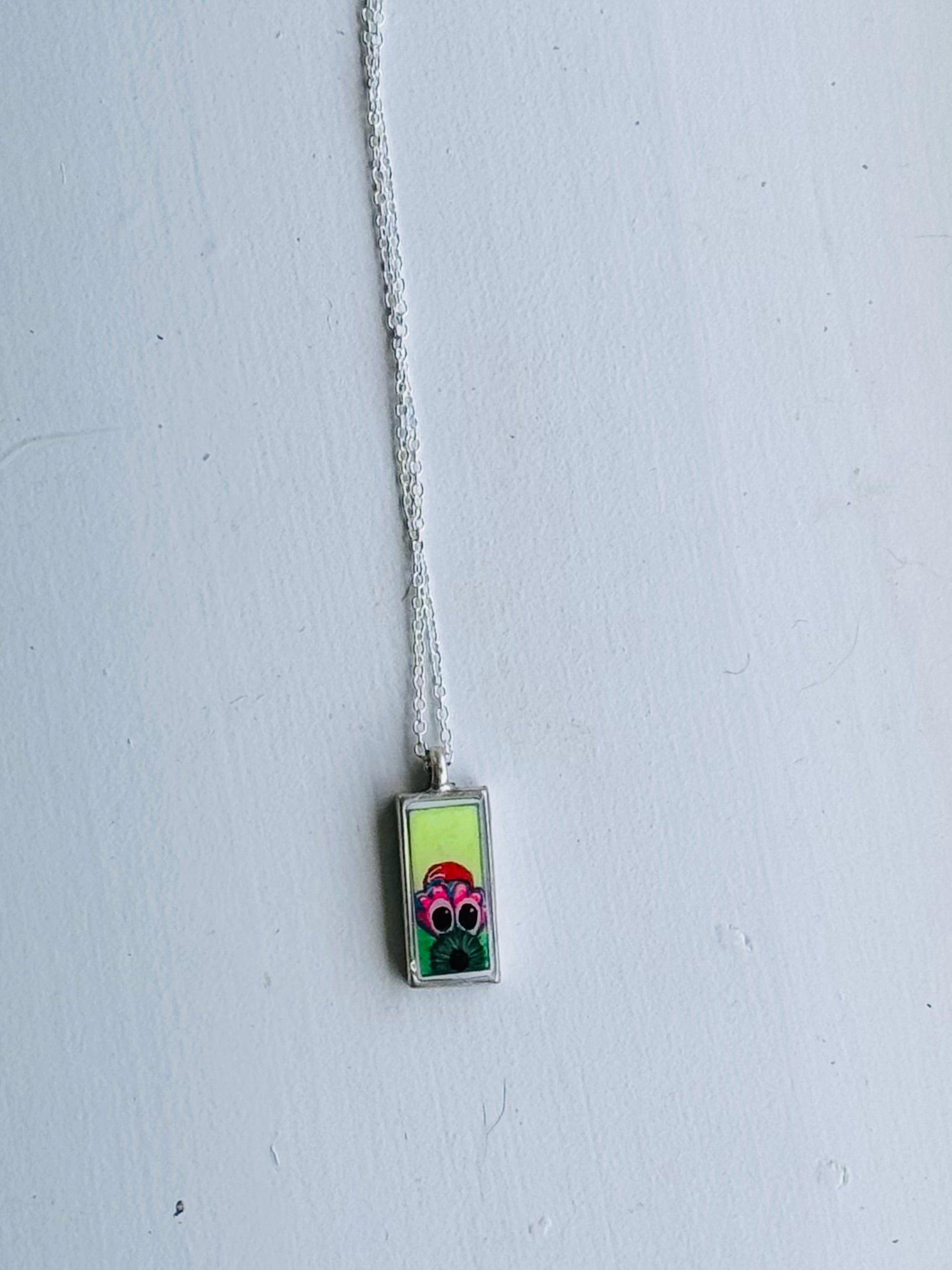Hand-Painted Phanatic Pendant - Medium Size