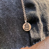 Gritty Engraved Sterling Silver Necklace Pretty Weird