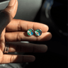 Silly Phanatic Tongue-Out Hand-Painted Stud Earrings – 10mm Stainless Steel Pretty Weird