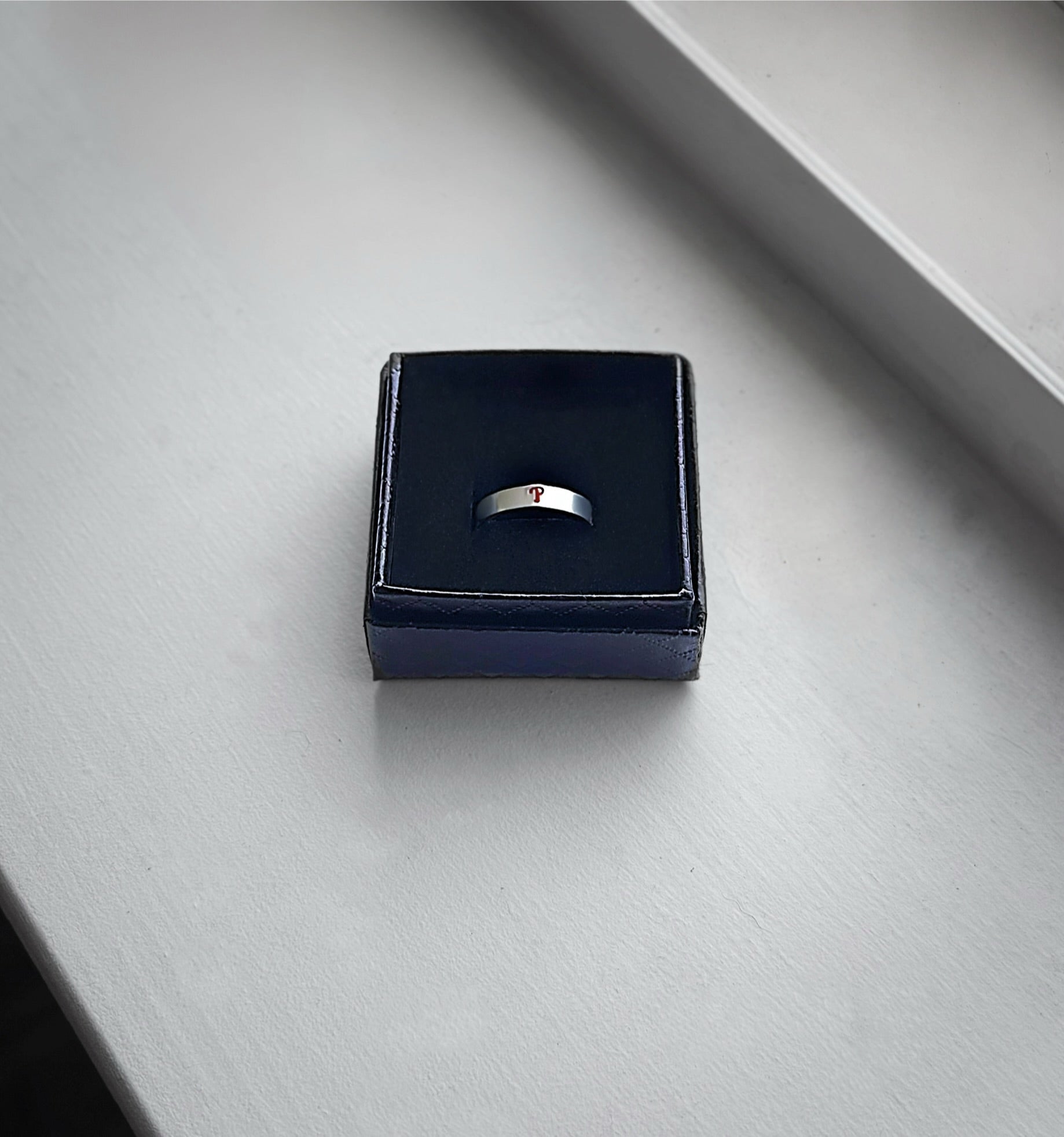 Sterling Silver Phillies "P" Ring | Limited Stock - Pretty Weird