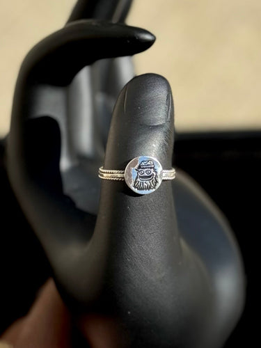 Gritty Engraved Triband Ring | Philadelphia Flyers Sterling Silver Jewelry Pretty Weird