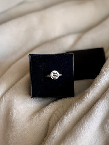 Gritty Engraved Triband Ring | Philadelphia Flyers Sterling Silver Jewelry Pretty Weird