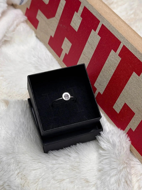 Silver Phanatic ring in a black box 