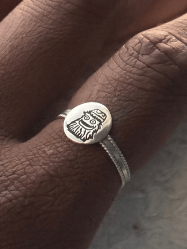 Gritty Engraved Triband Ring | Philadelphia Flyers Sterling Silver Jewelry Pretty Weird