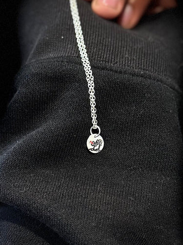 Phillies Phanatic with Tongue Out | Engraved Necklace Pretty Weird