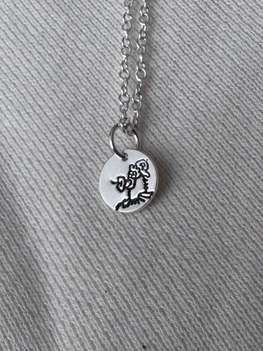 Phillies Phanatic with Tongue Out | Engraved Necklace Pretty Weird