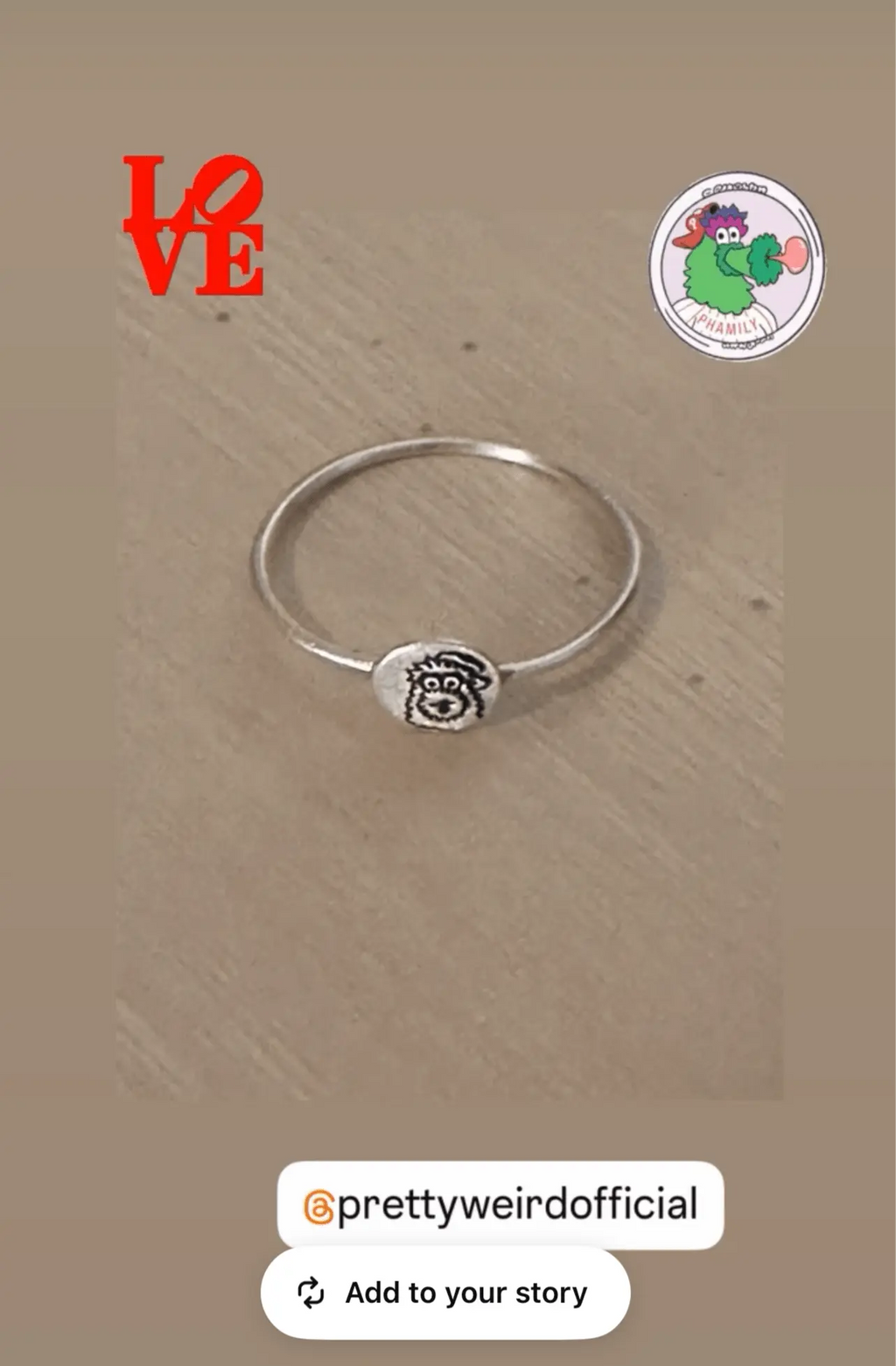 Hand-Soldered Sterling Silver Phanatic Ring – Limited Edition Pretty Weird