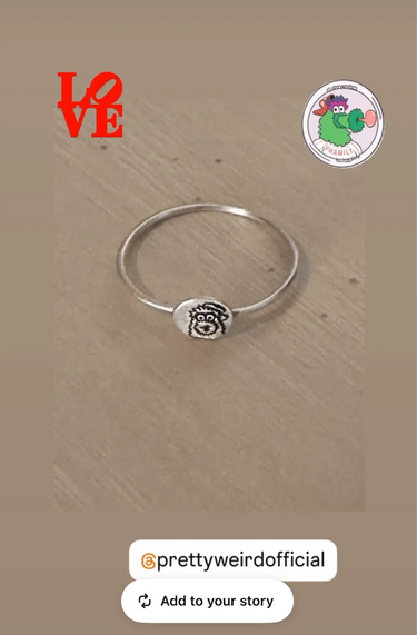 Hand-Soldered Sterling Silver Phanatic Ring – Limited Edition Pretty Weird