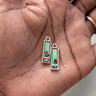 Mini Hand-Painted Phanatic Pendant Earrings Pretty Weird