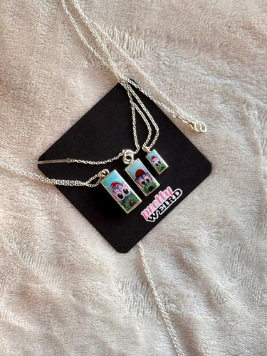 Hand-Painted Phanatic Pendant - Medium Size Pretty Weird