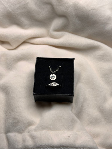 Sterling Silver Eagles Pendant Necklace – 8mm Hand Engraved Pretty Weird