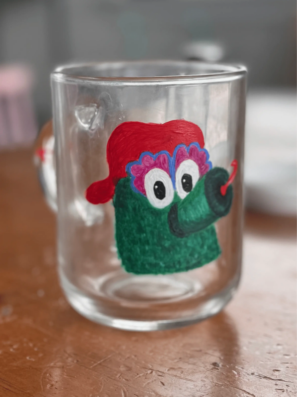 Hand painted Phanatic Nespresso Mug - Pretty Weird