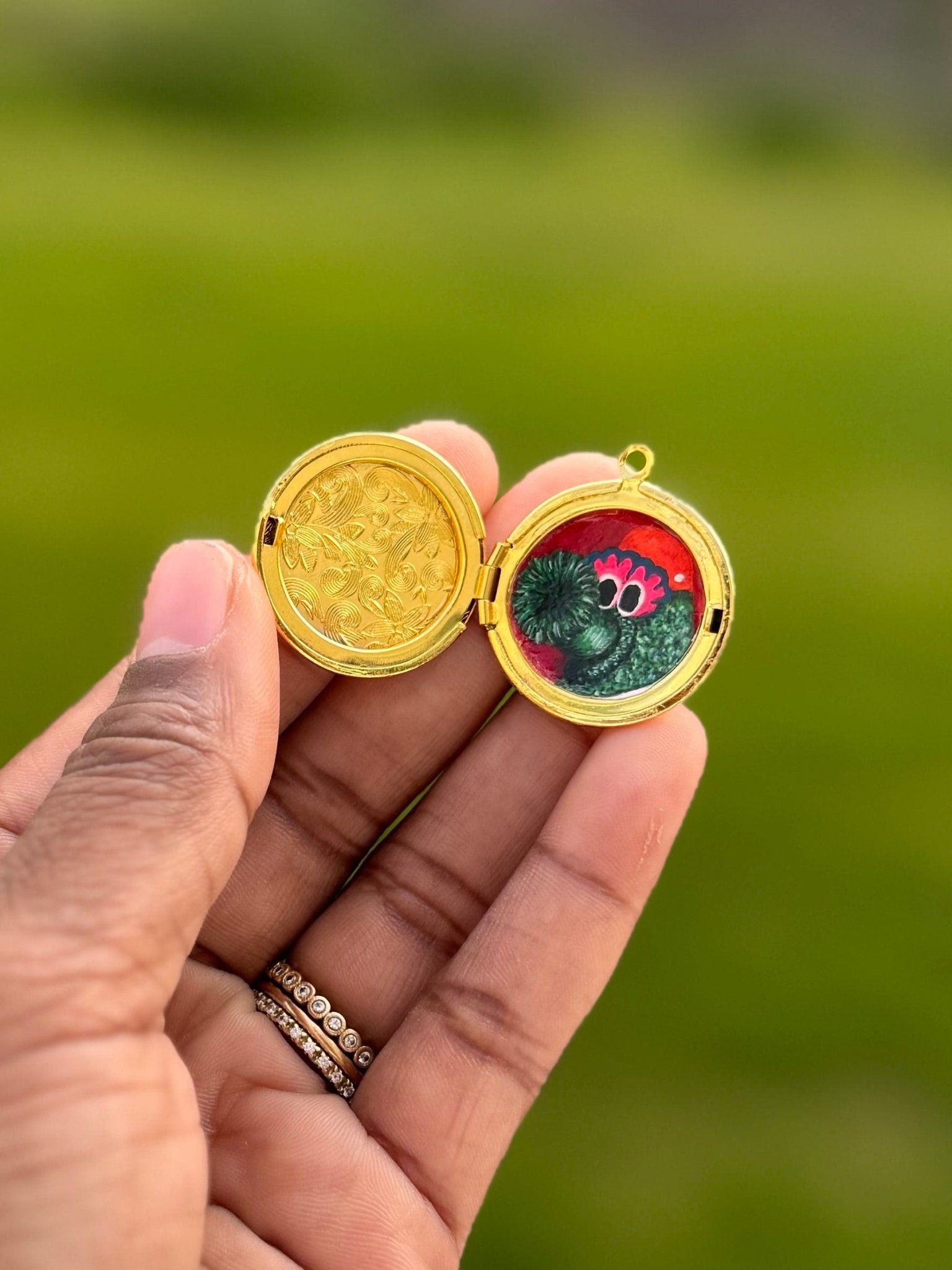 Phanatic Locket – Hand-Painted Philly Keepsake (Limited Edition)