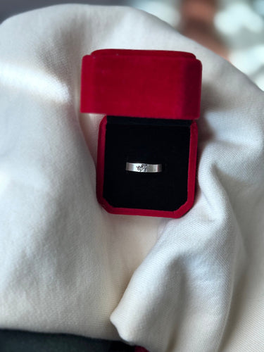 Silver Silly Phillies Phanatic Band Ring – Hand Engraved 4mm Flat Philadelphia Phillies Mascot Ring Pretty Weird