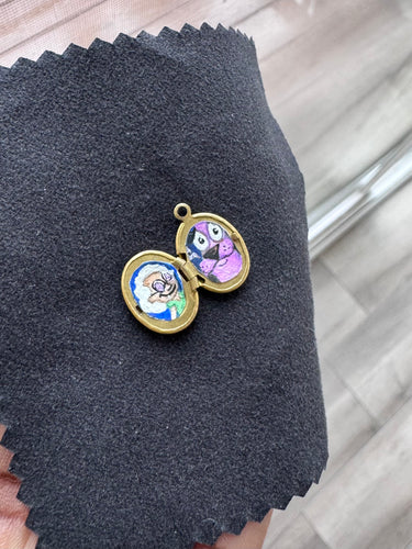Courage and Baby Muriel Locket - Pretty Weird