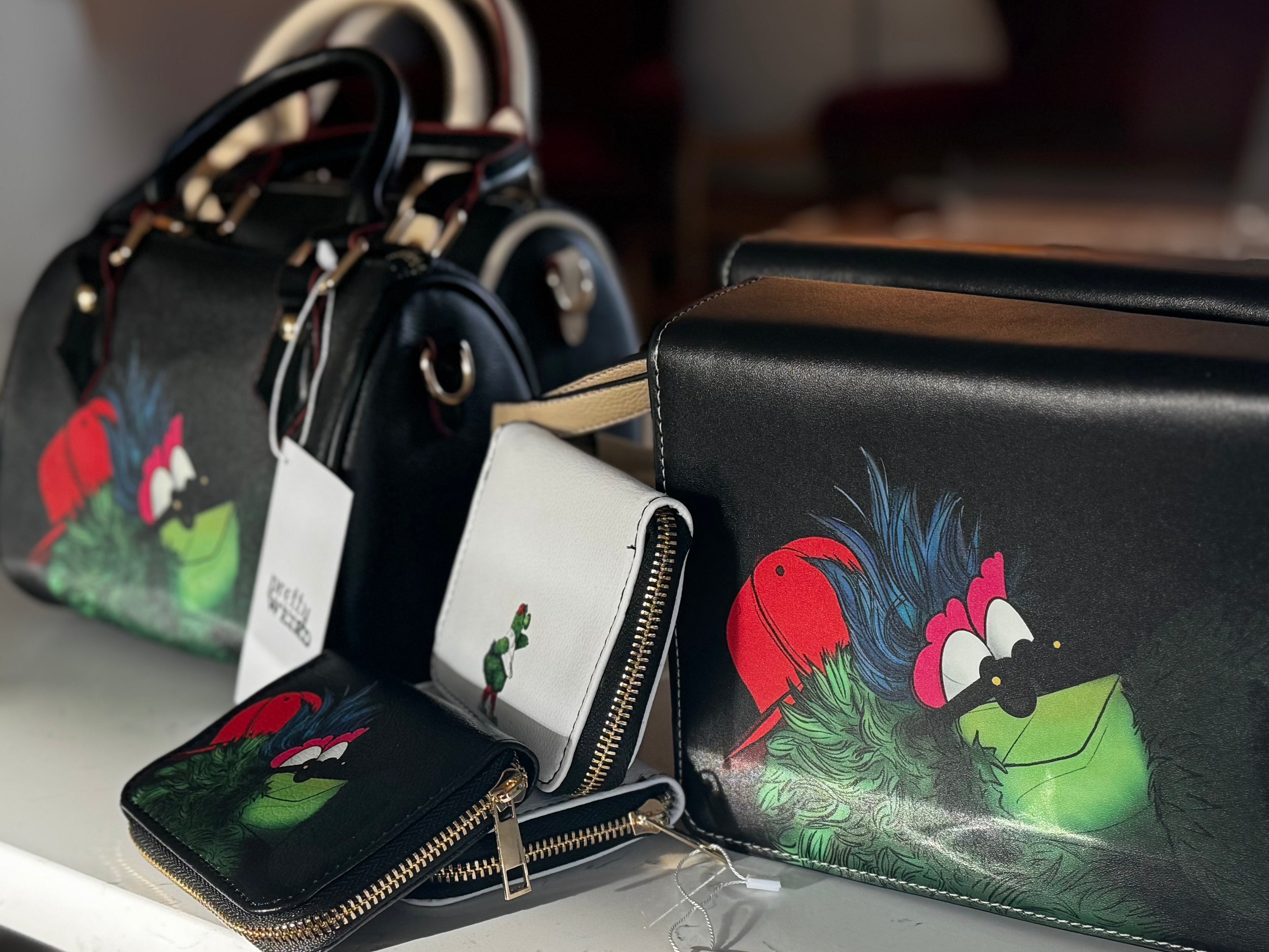 Pretty Weird Small Black Phanatic Wallet – Art Print Edition  Pretty Weird  Wallets