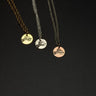 Gold & Rose Gold Saquon Backwards Hurdle Necklaces Pretty Weird