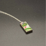 Hand-Painted Phanatic Pendant – Acrylic with Color-Shifting Accents Pretty Weird