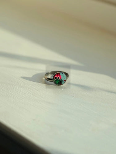 Hand-Painted Phillie Phanatic 10mm Adjustable Ring - Pretty Weird