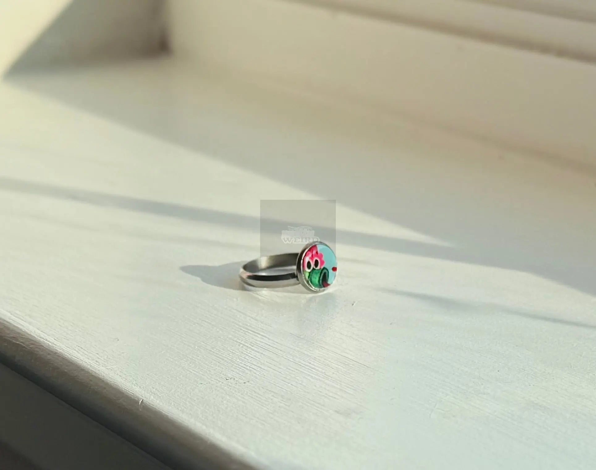 Hand-Painted Phillie Phanatic 10mm Adjustable Ring - Pretty Weird