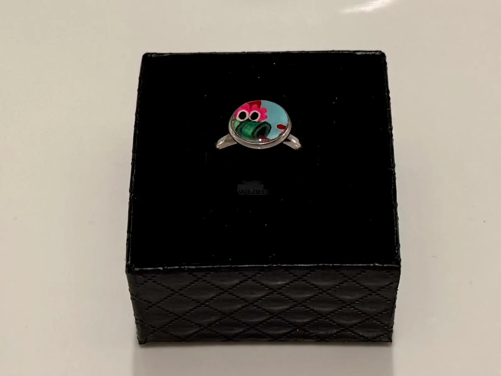 Hand-Painted Phillie Phanatic 10mm Adjustable Ring - Pretty Weird