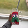 Hand-Painted Phillies Phanatic Beer Mug – 24 oz Pretty Weird