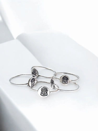 Hand-Soldered Sterling Silver Phanatic Ring – Limited Edition Pretty Weird