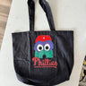 Phillie Phanatic Tote Bag – Hand-Painted & Made to Order - Pretty Weird