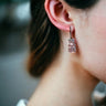 Pink Gummy Bear Earrings | Handmade Jewelry - Pretty Weird