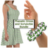 Phillies Phanatic All-Over Art Print Dress and Scrunchie Bundle Pretty Weird