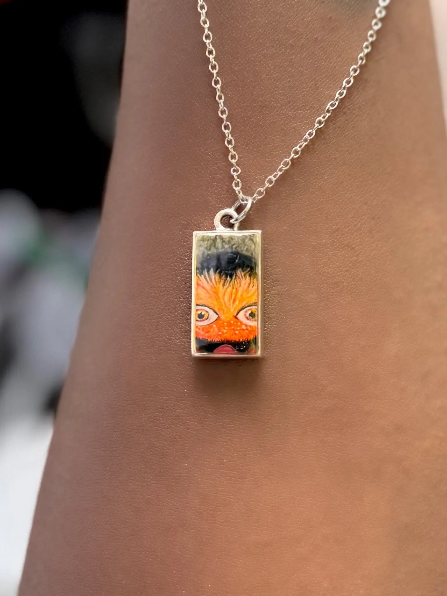 Itty Bitty Gritty | Limited Edition Hand-Painted Necklace Pretty Weird