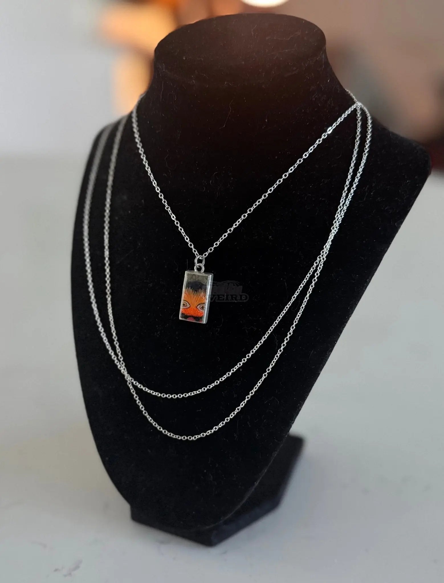 Itty Bitty Gritty | Limited Edition Hand-Painted Necklace Pretty Weird