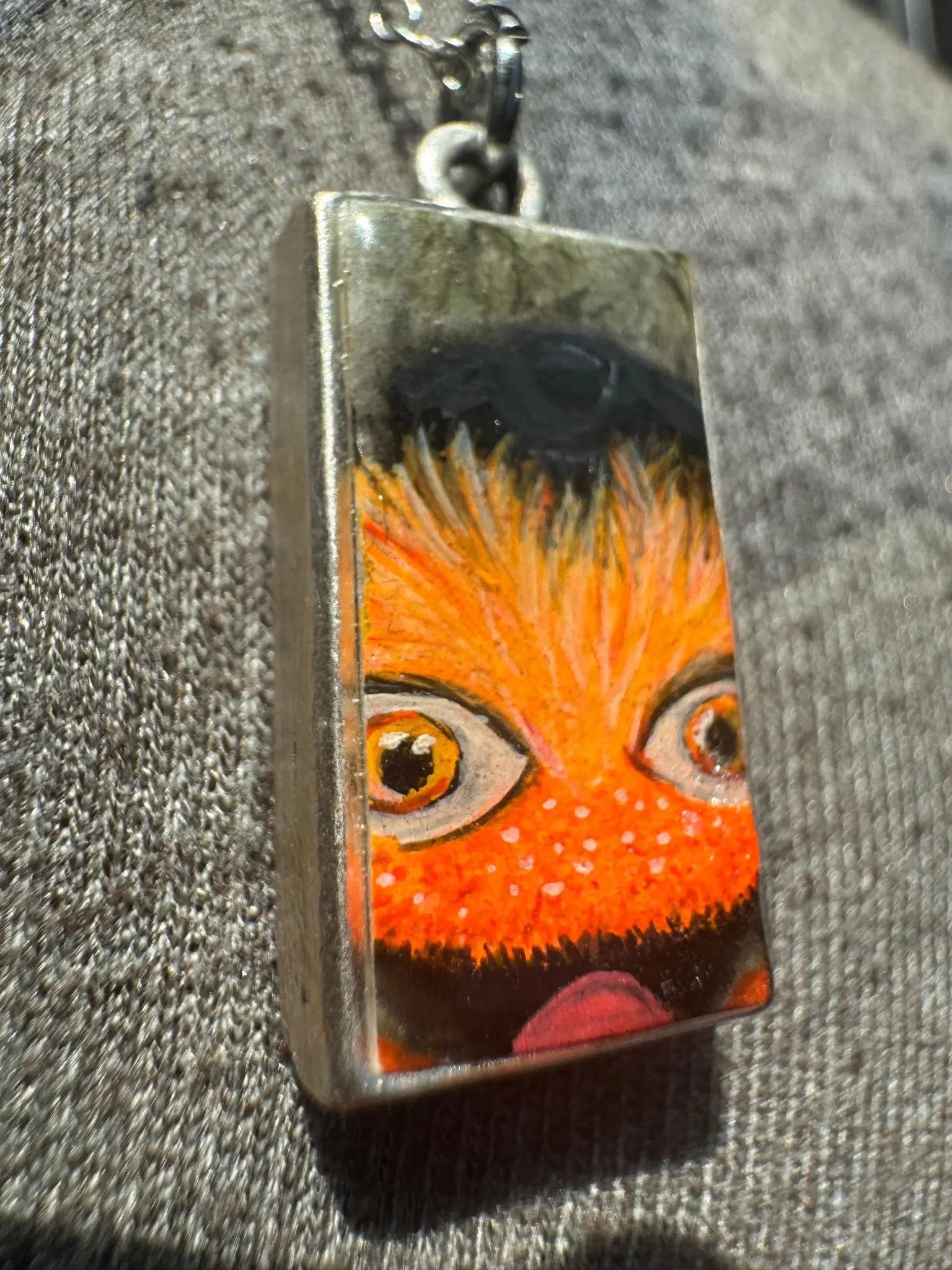 Itty Bitty Gritty | Limited Edition Hand-Painted Necklace Pretty Weird