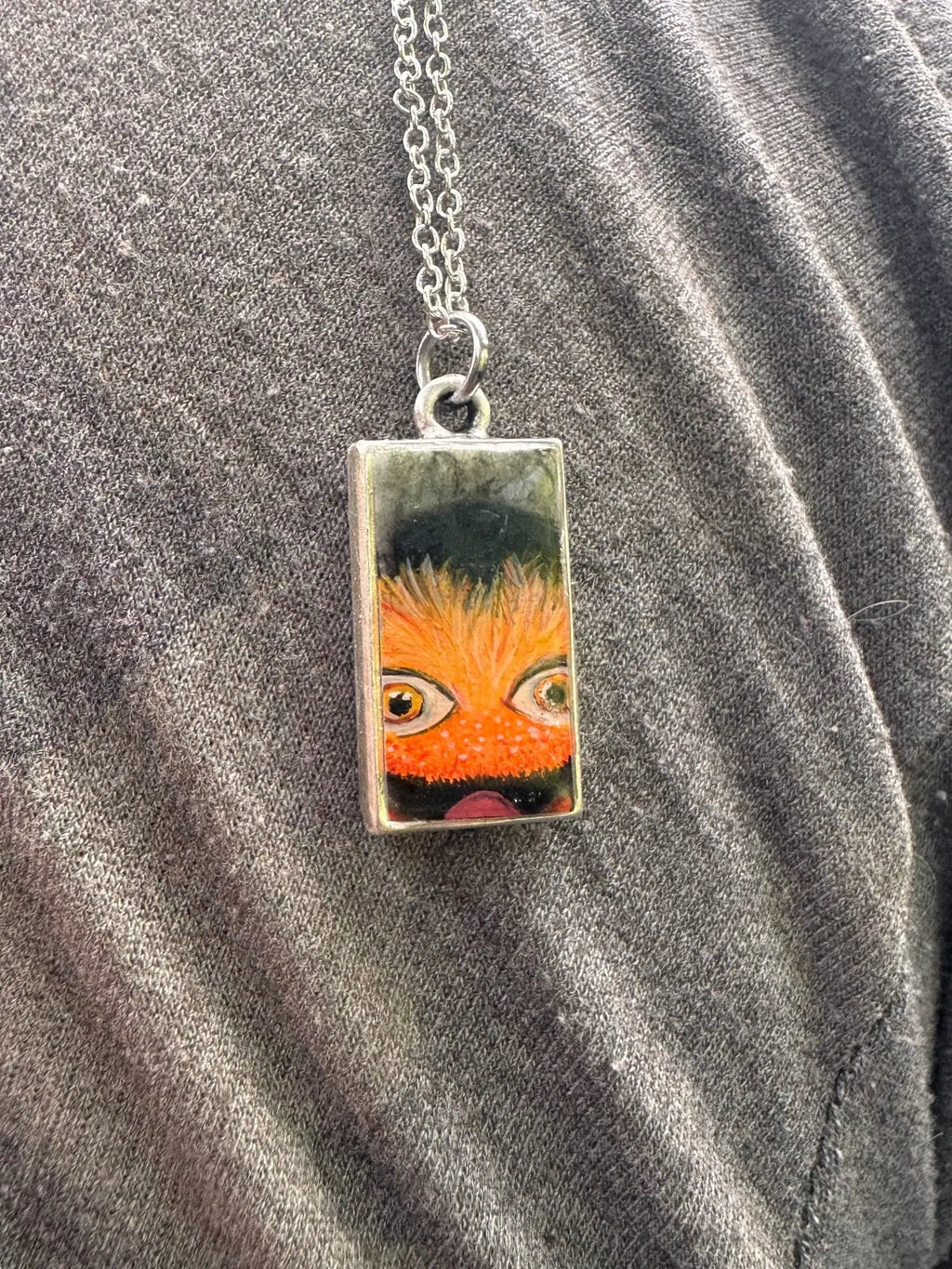 Itty Bitty Gritty | Limited Edition Hand-Painted Necklace Pretty Weird