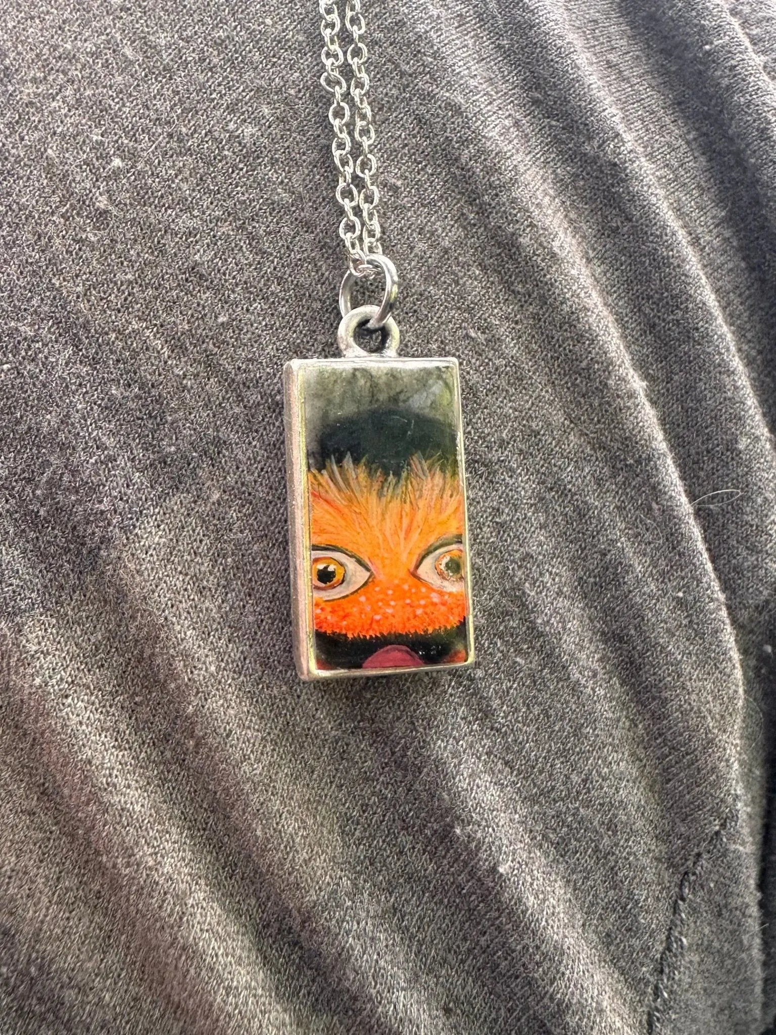 Itty Bitty Gritty | Limited Edition Hand-Painted Necklace Pretty Weird