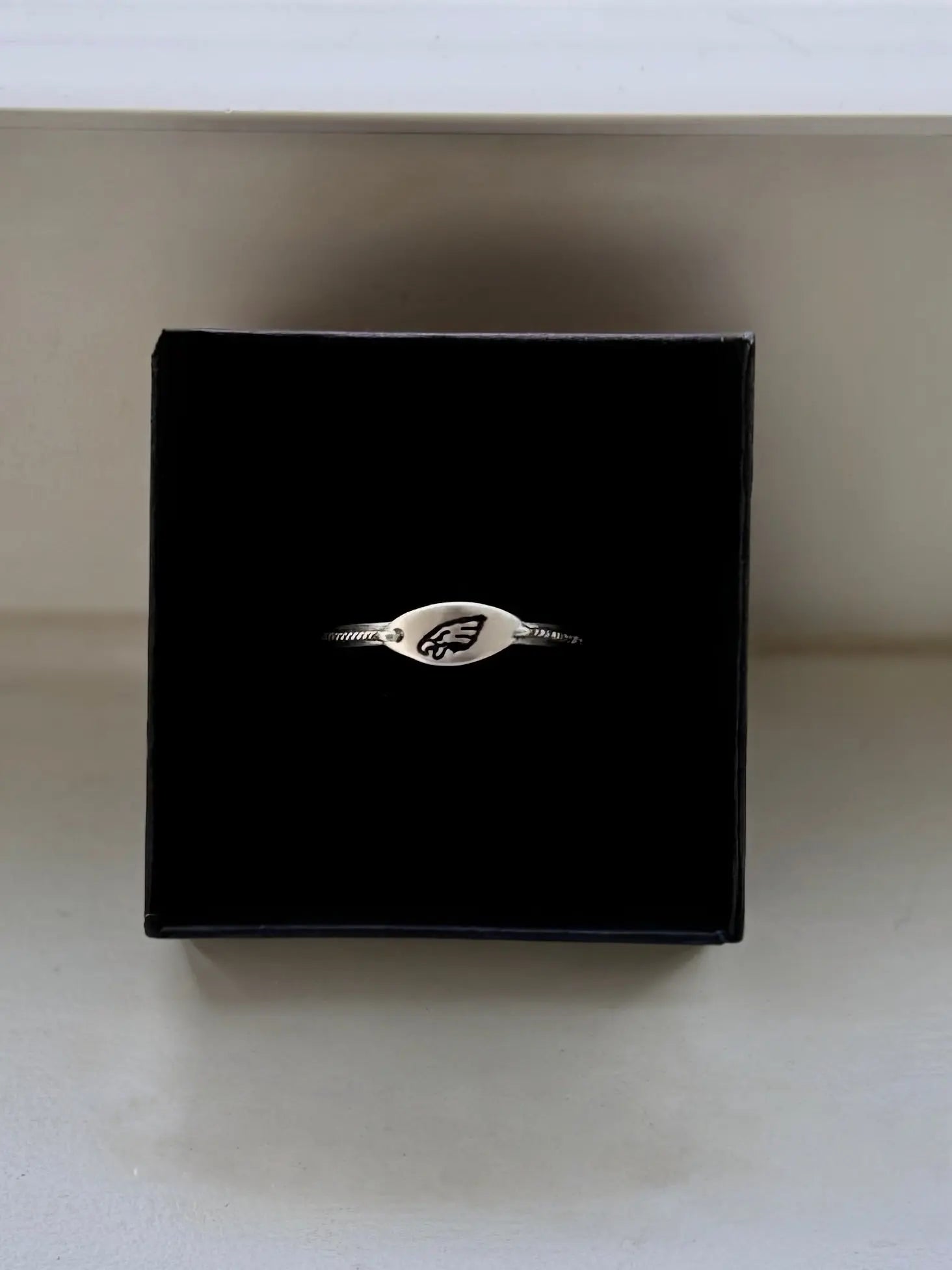 Marquise Ring & Eagles Logo Necklace Bundle Pretty Weird