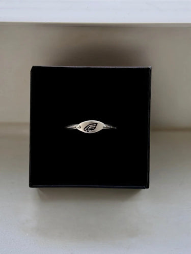 Marquise Ring & Eagles Logo Necklace Bundle Pretty Weird