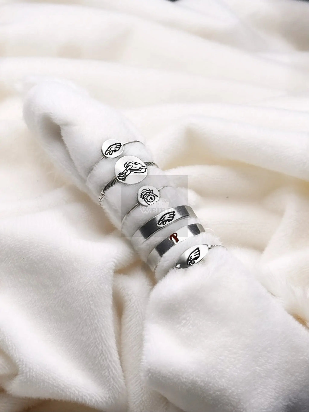 Marquise Ring & Eagles Logo Necklace Bundle Pretty Weird