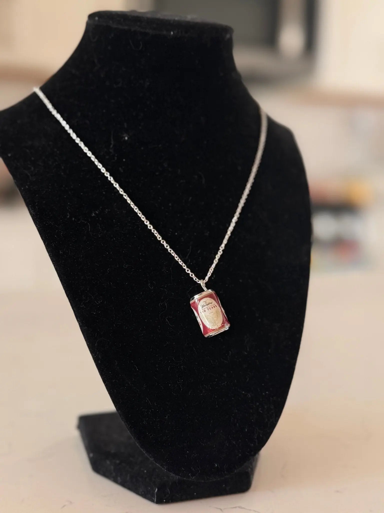 Miniature Yuengling Can Necklace | Philly Lager Pendant Pretty Weird